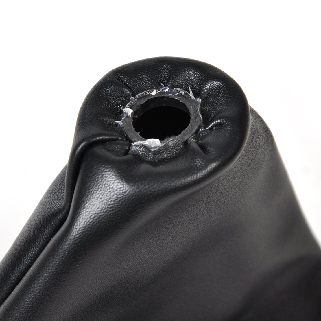 fit for Mazda Protege Mazda 323 98-2003 Black PU Leather Gear Boot Gaiter Cover~ - Picture 4 of 6