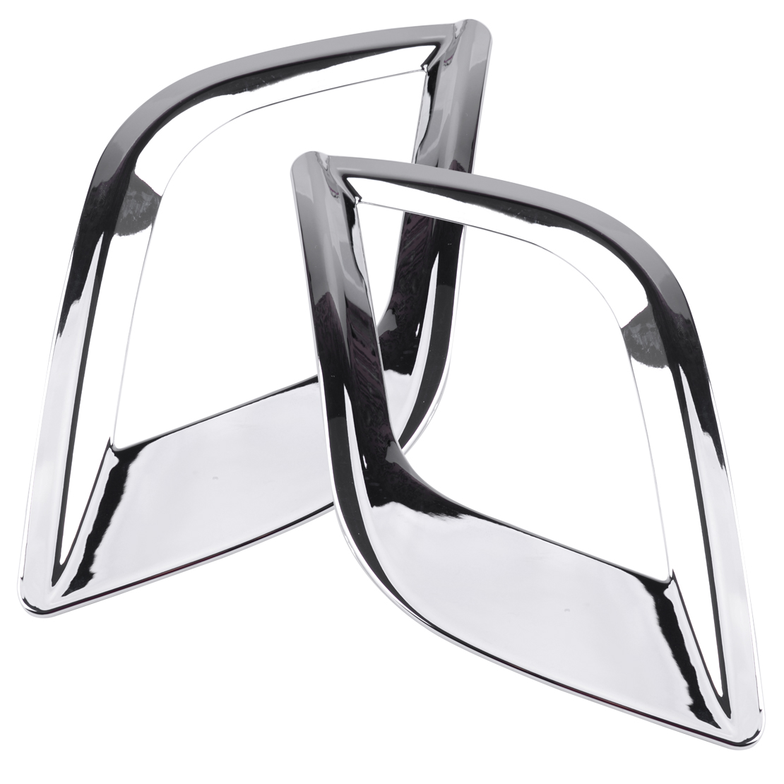 thumbnail image 2 of Chrome Rear Fog Light Bezels – For Nissan Rogue 2021-2023 (2-Piece Set) 2 of 3