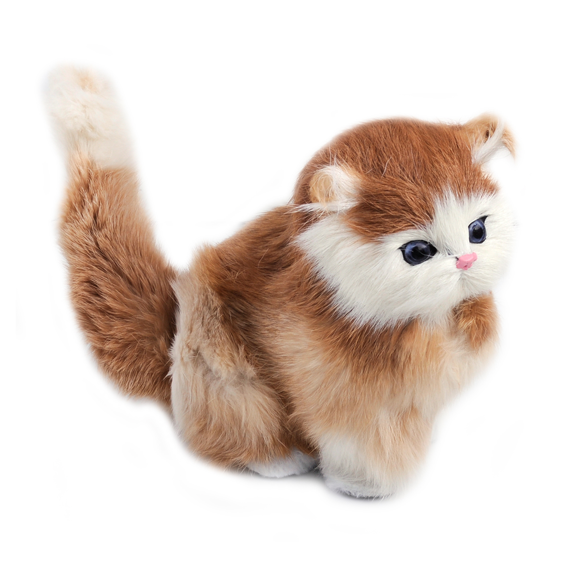 Lebensecht Lovely Plüschtier Plüsch Katze Stofftier Dekorfigur Plüschspielzeug 
