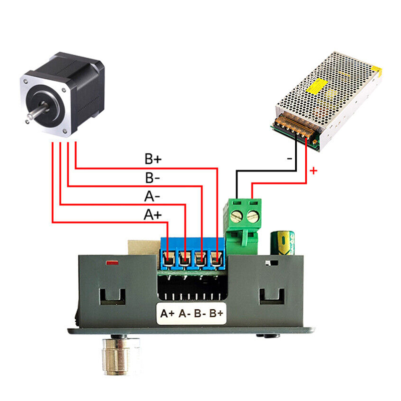 42 57 Schrittmotor-Drehzahlregler Treiber Vorwärts-Rückwärts-Modul Impuls Use - Bild 5 von 5