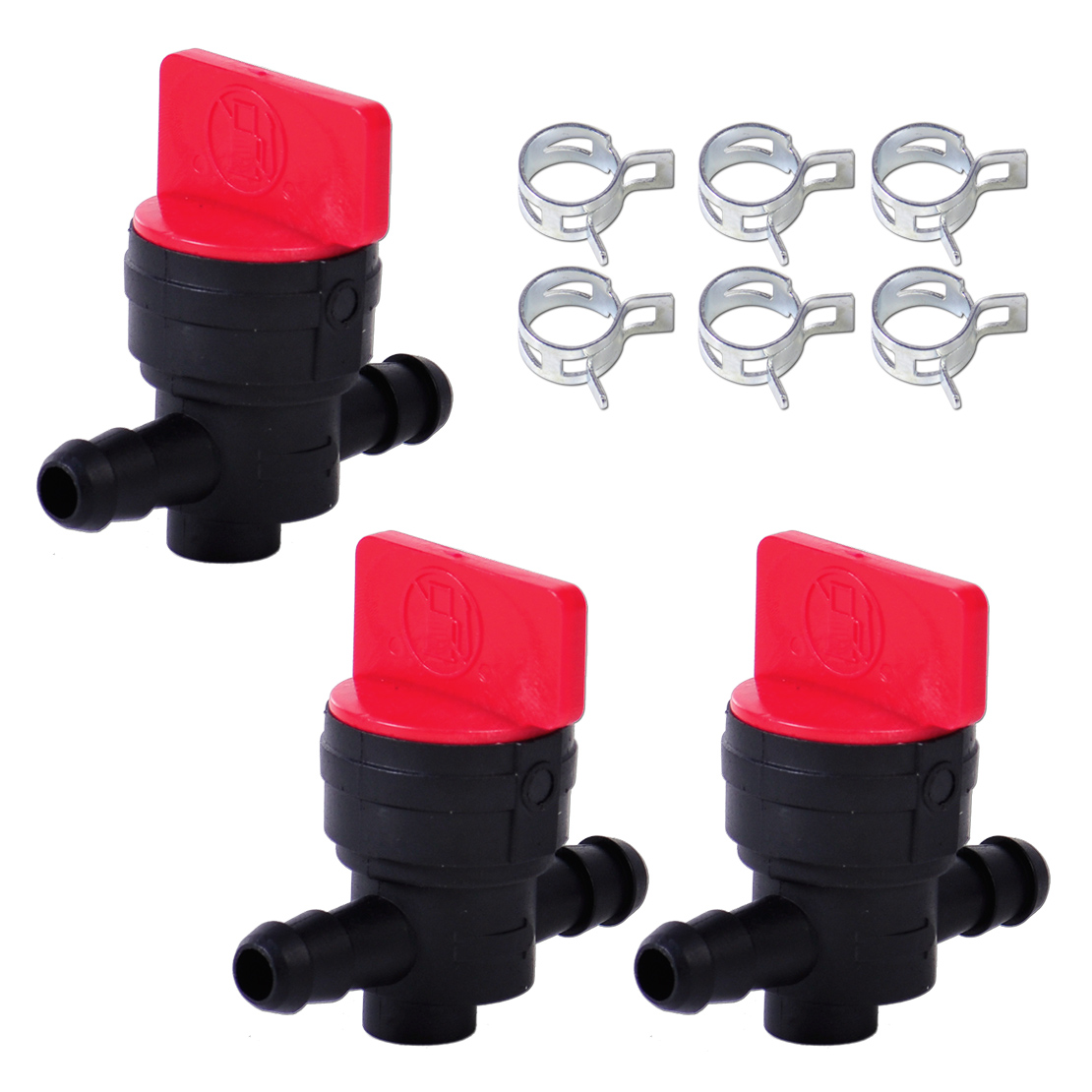 Universal Fit Inline 1/4 ID Fuel Shut-Off Valve Tap 698183 - Power Mowers