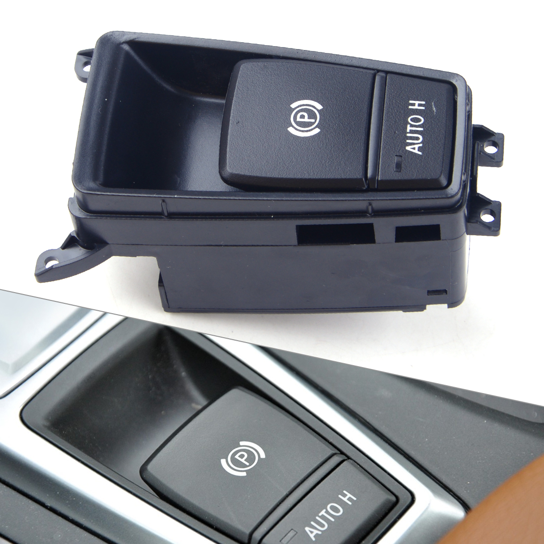 Freno de estacionamiento Interruptor de control del freno de mano de estacionamiento Botón para E70 X5 E71 E72 X6 E71 61319148508