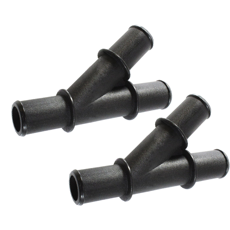 Plastic Small 3 Ways Wye Y Branch Hose Barb Tube Connector Fittings For 1 6mm To 12 7mmid Tubing